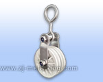 Double nylon Pulley 3-1/2"